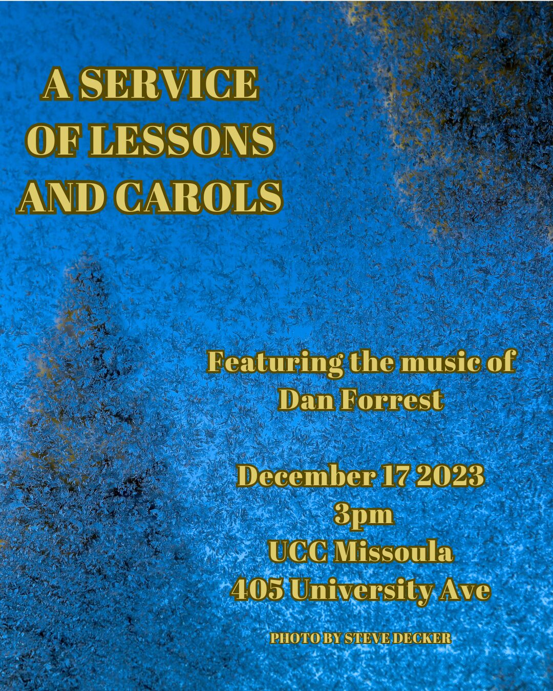 A Service of Lessons and Carols: Advent Concert 2023